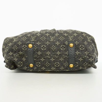 Louis Vuitton Handbag Monogram Denim Neocavy MM Noir 2-Way Bag — view 3