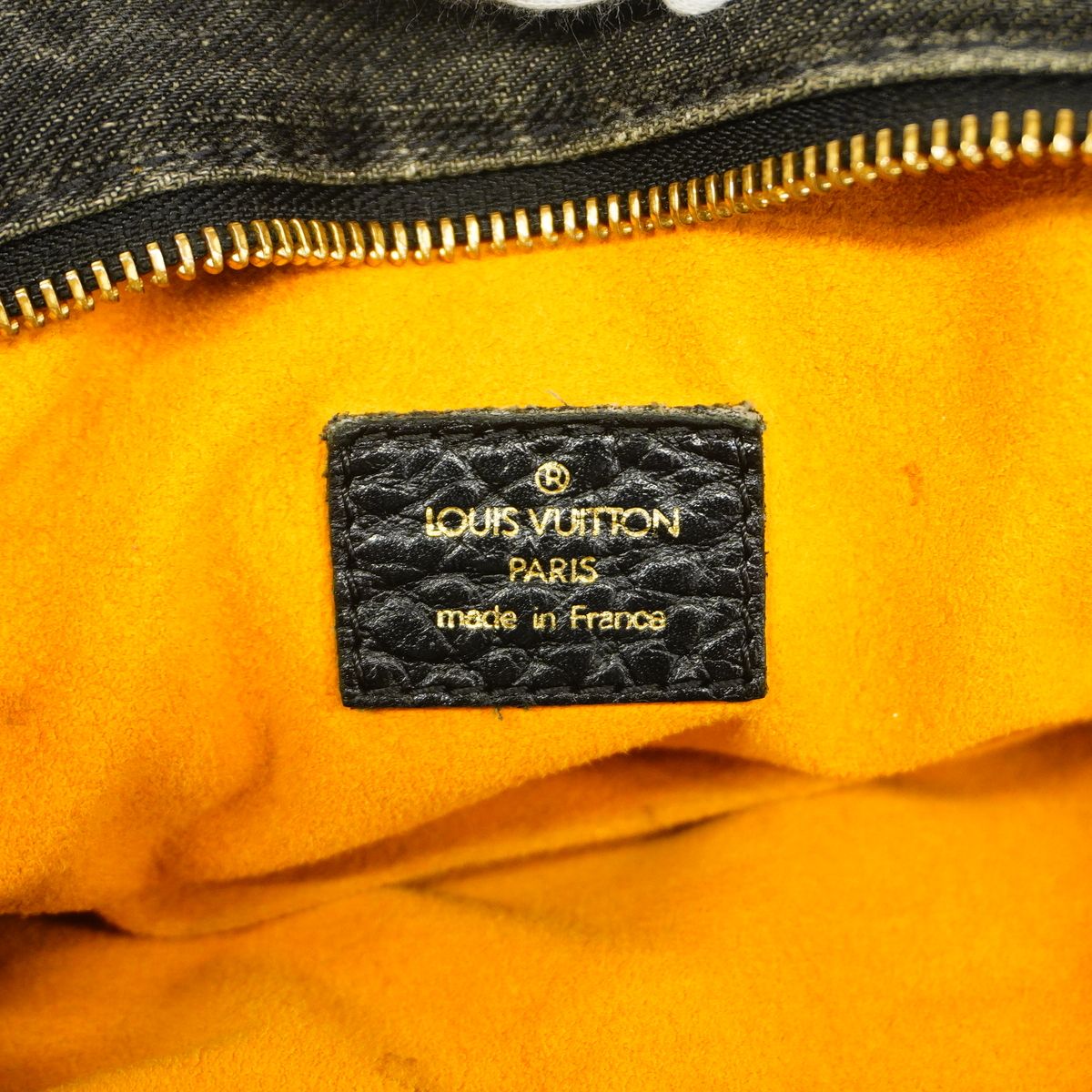 Louis Vuitton Handbag Monogram Denim Neocavy MM Noir 2-Way Bag — view 5
