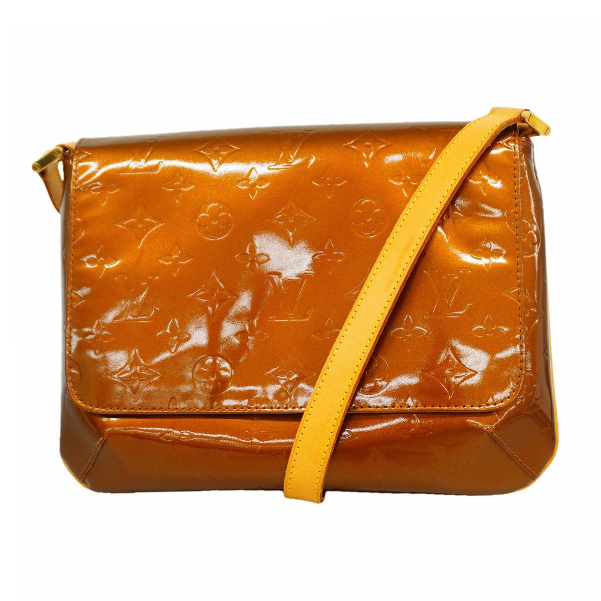 Louis Vuitton Shoulder Bag Vernis Thompson Street Blanc's