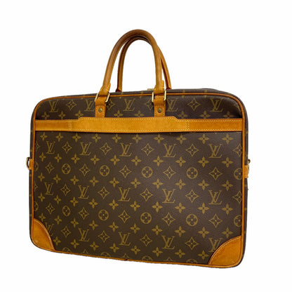 Louis Vuitton Business Bag Monogram Pdv Porte Documents Voyage GM Brown