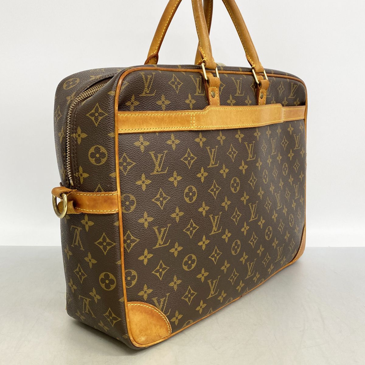 Louis Vuitton Business Bag Monogram Pdv Porte Documents Voyage GM Brown — view 2