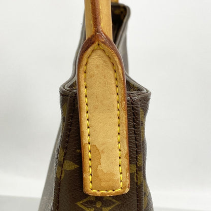 Louis Vuitton Shoulder Bag Monogram Looping GM Brown — view 8