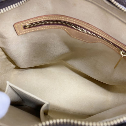 Louis Vuitton Shoulder Bag Monogram Looping GM Brown — view 4