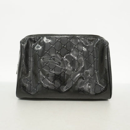 Gucci Pouch GG Supreme Black Silver — view 7