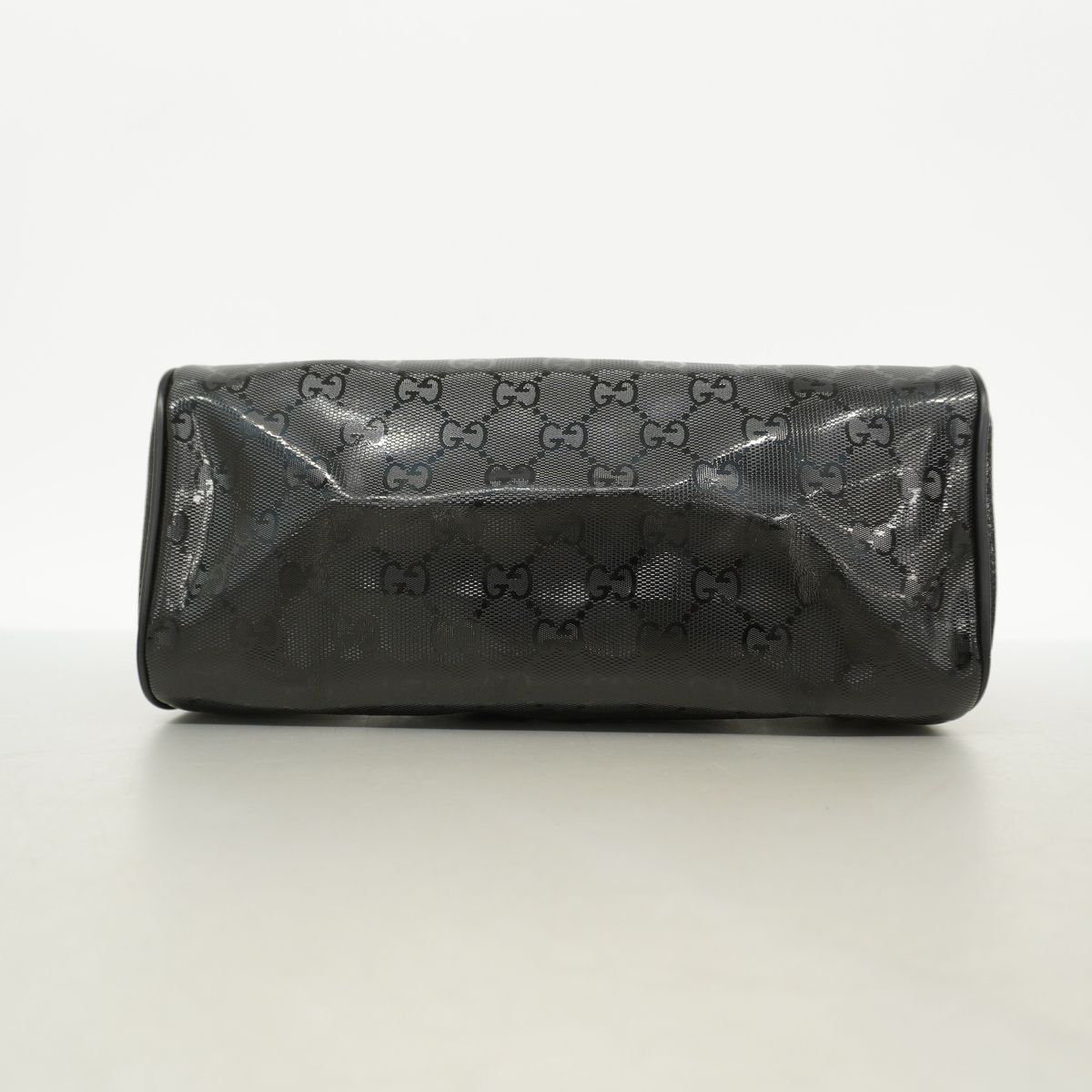 Gucci Pouch GG Supreme Black Silver — view 3