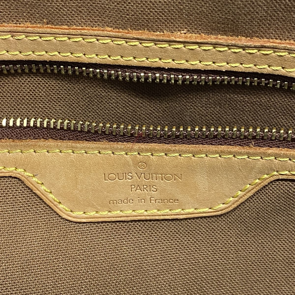 Louis Vuitton Tote Bag Monogram Cabas Mezzo Brown — view 5
