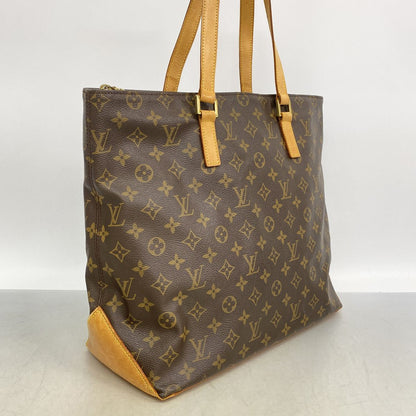 Louis Vuitton Tote Bag Monogram Cabas Mezzo Brown — view 2