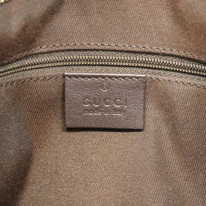 Gucci Shoulder Bag GG Canvas Brown Champagne Gold — view 5