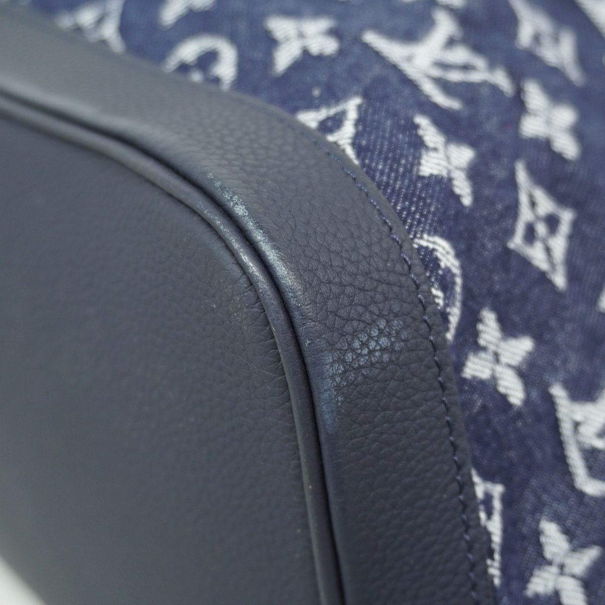 Louis Vuitton Tote Bag Monogram Denim Noefle MM Grand Blue 2-Way — view 6