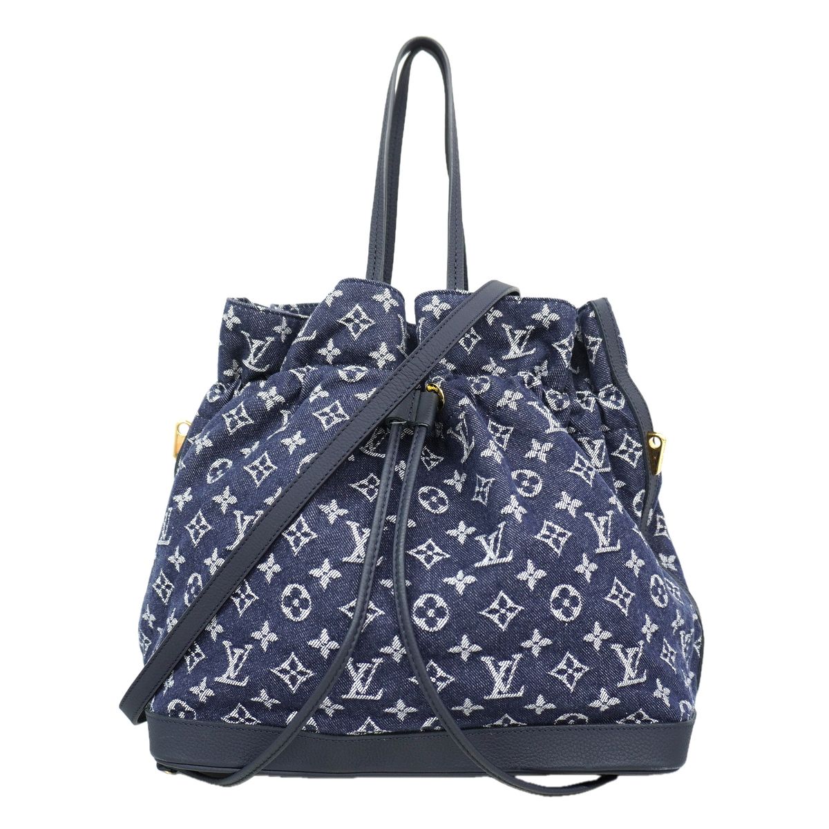 Louis Vuitton Tote Bag Monogram Denim Noefle MM Grand Blue 2-Way