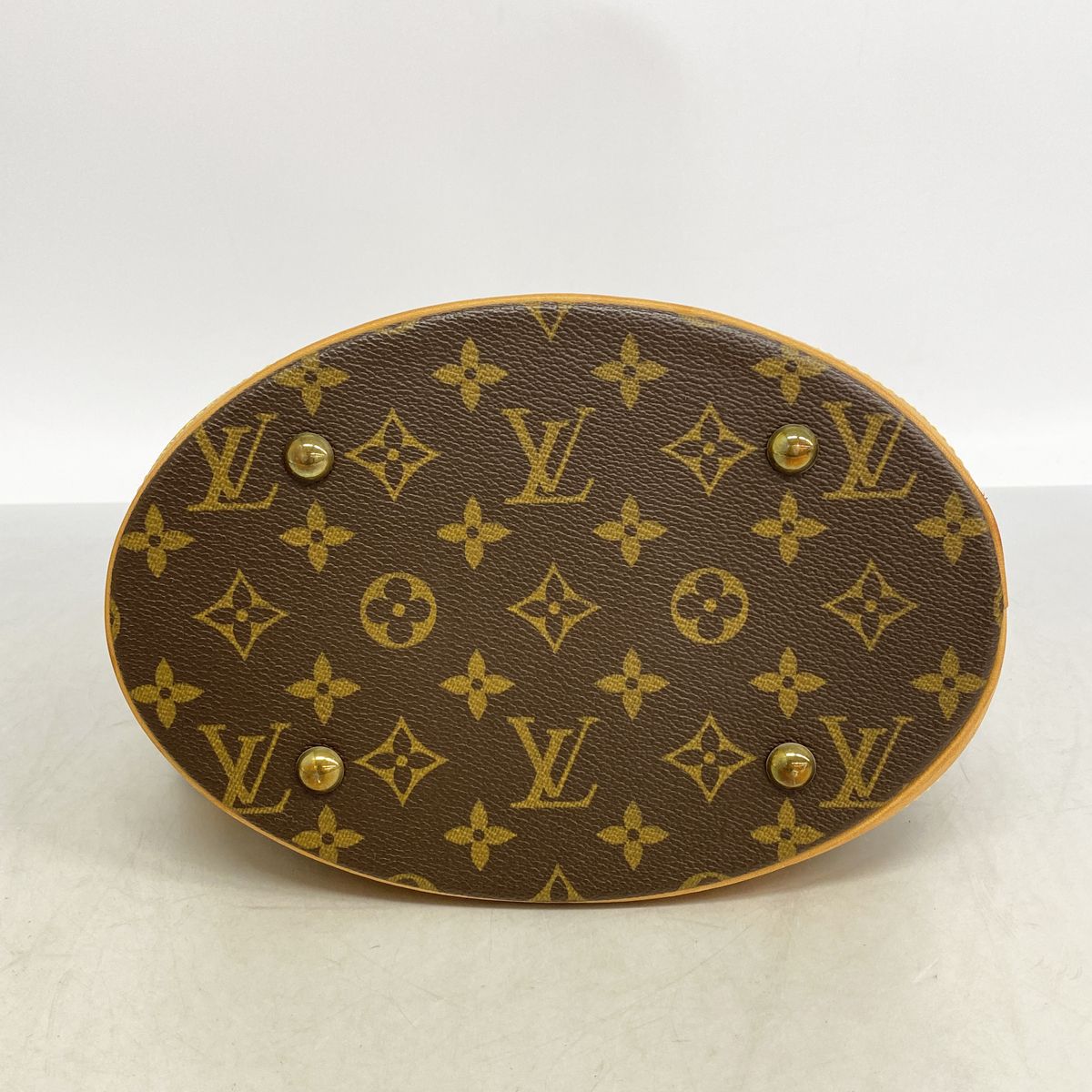 Louis Vuitton Tote Bag Monogram Bucket PM Brown — view 3