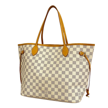 Louis Vuitton Tote Bag Damier Azur Neverfull MM White
