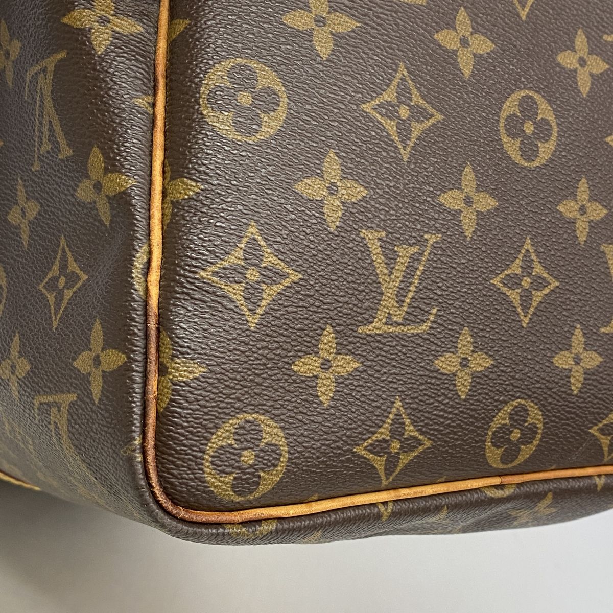 Louis Vuitton Boston Bag Monogram Keepall 45 Brown — view 7