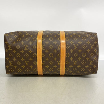 Louis Vuitton Boston Bag Monogram Keepall 45 Brown — view 3