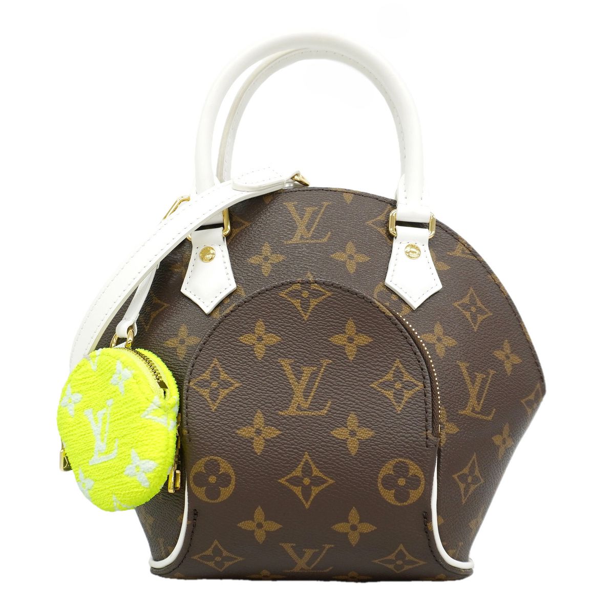Louis Vuitton Handbag Monogram Ellipse BB Brown 2-Way Bag