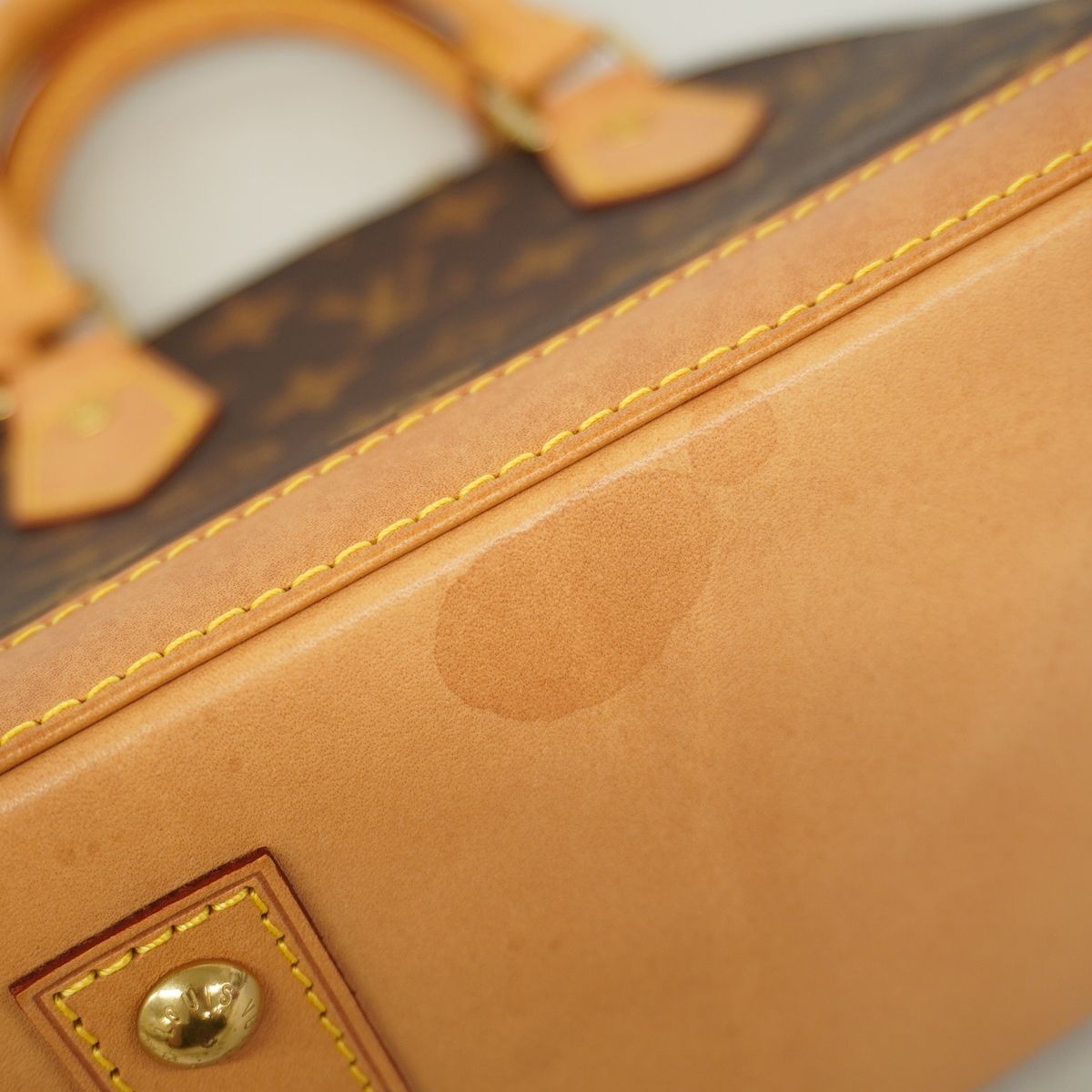 Louis Vuitton Handbag Monogram Alma BB Brown 2-Way Bag — view 6