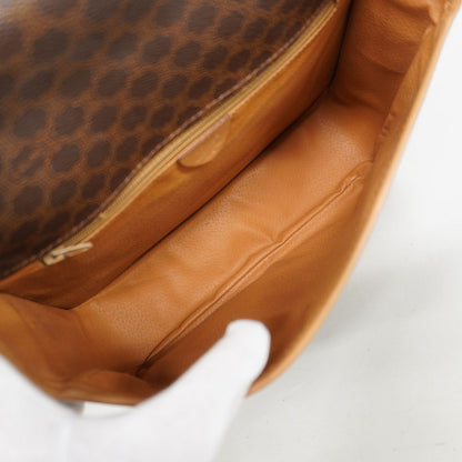 Celine Shoulder Bag Macadam Brown Gold — view 4