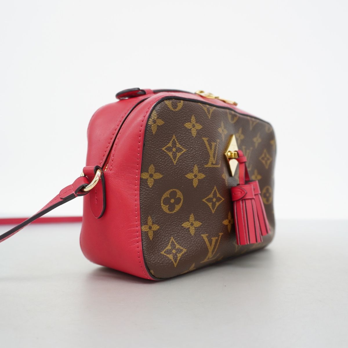 Louis Vuitton Shoulder Bag Monogram Saintonge Brown Freesia — view 2