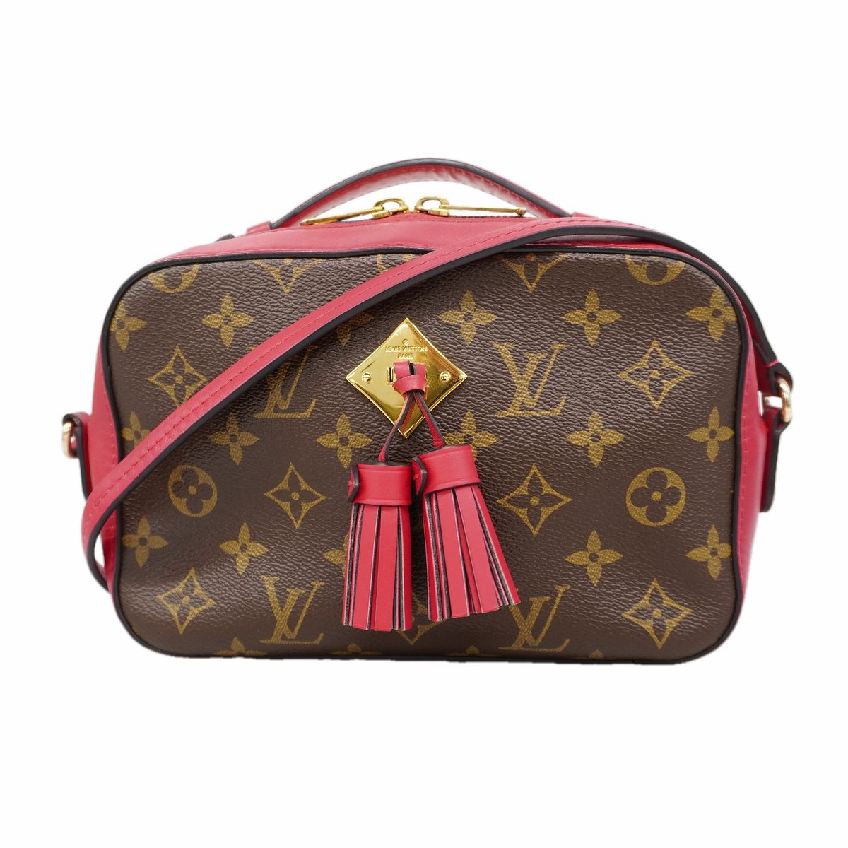 Louis Vuitton Shoulder Bag Monogram Saintonge Brown Freesia