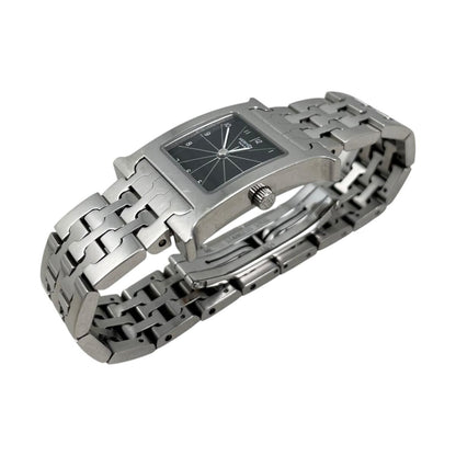 Hermes Watch Quartz Silver Black — view 2