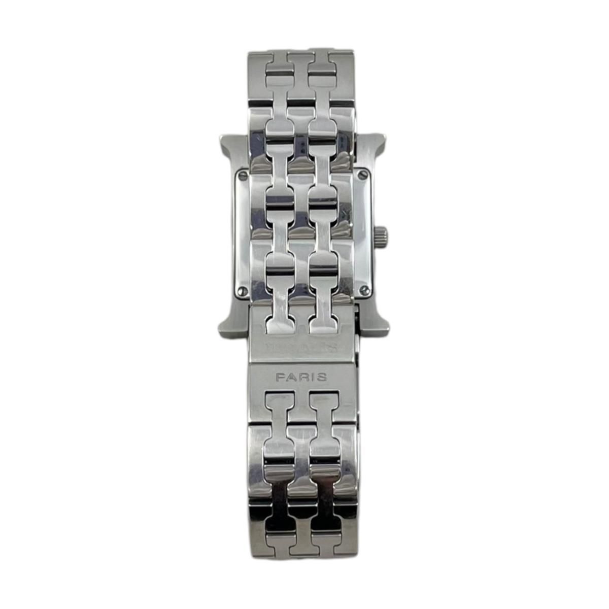 Hermes Watch Quartz Silver Black — view 7