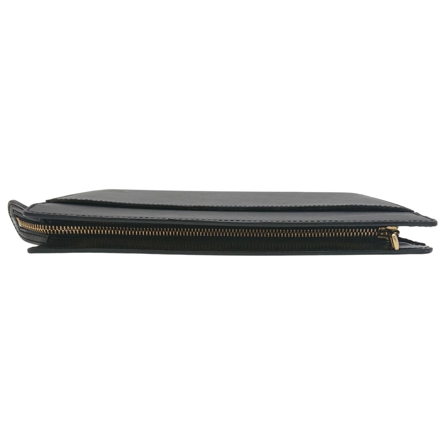 Louis Vuitton Pochette Homme Epi Clutch Black — view 8