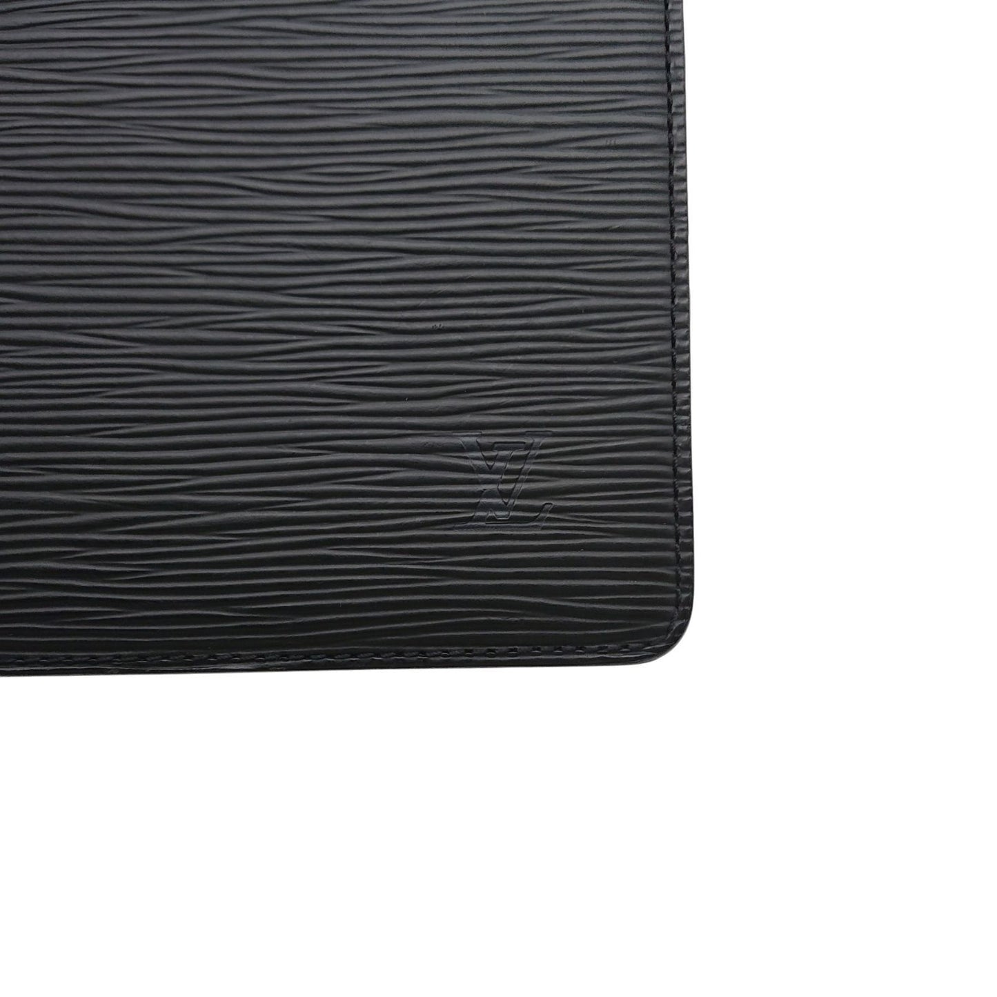 Louis Vuitton Pochette Homme Epi Clutch Black — view 4