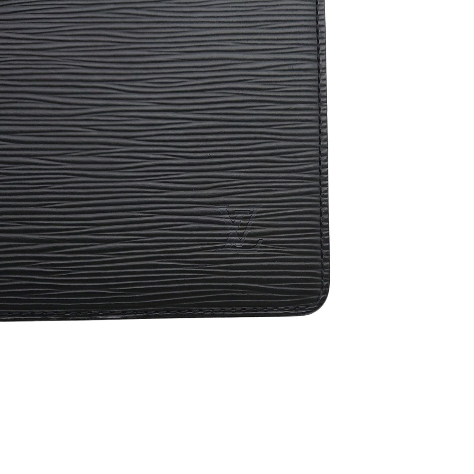 Louis Vuitton Pochette Homme Epi Clutch Black — view 4