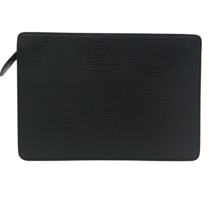 Louis Vuitton Pochette Homme Epi Clutch Black — view 3
