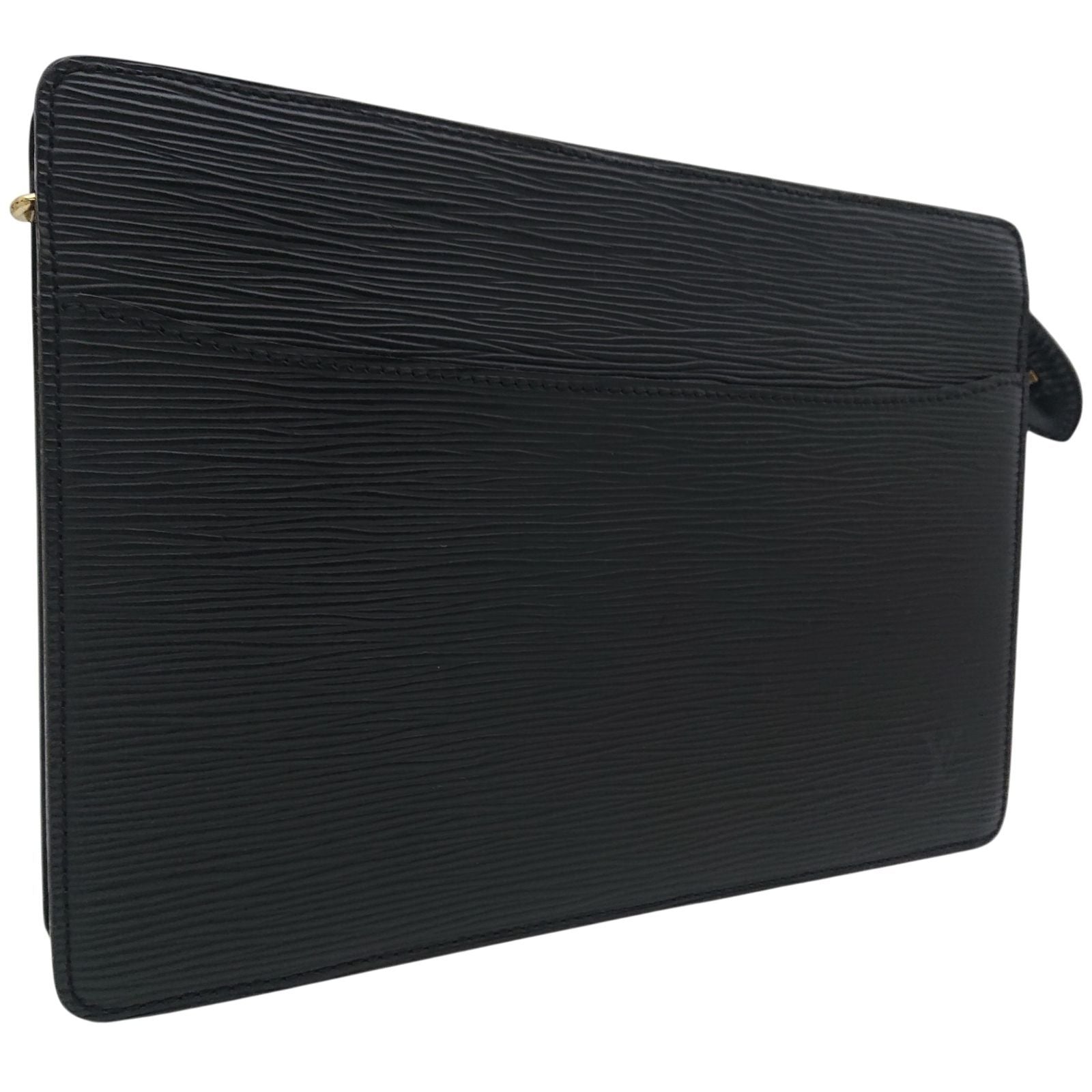 Louis Vuitton Pochette Homme Epi Clutch Black