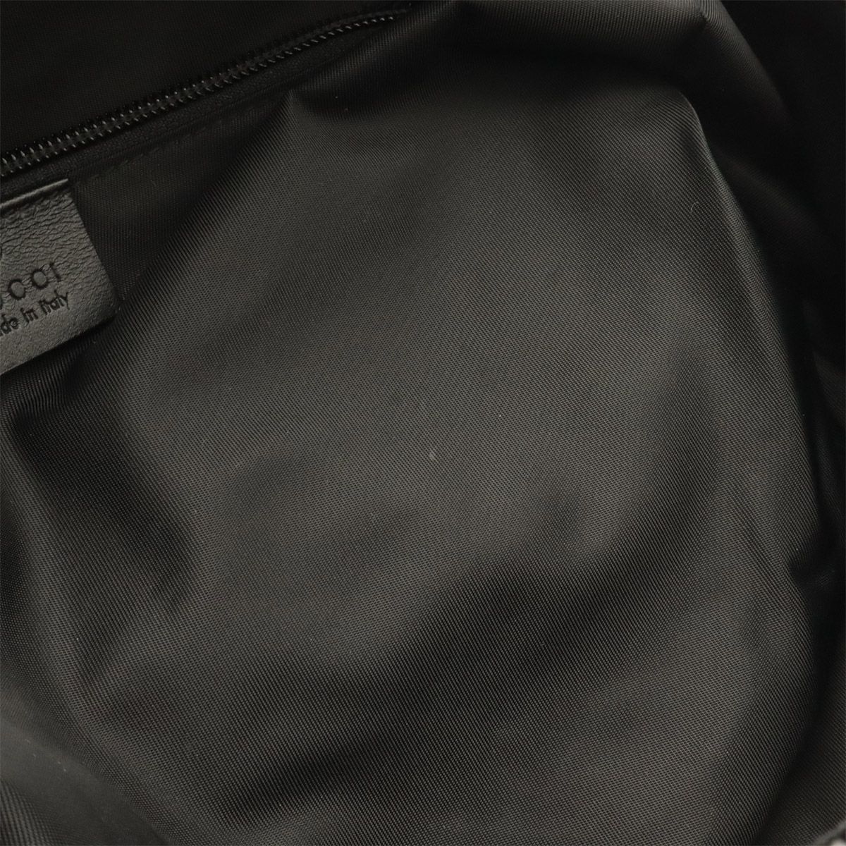 Gucci Sherry Line Belt Bag Crossbody Nylon Canvas Black Red Green — view 8
