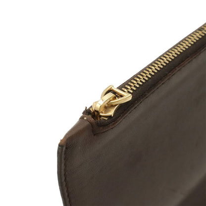 Bottega Veneta Intrechat Cabas MM Tote Leather 500 with Dark Brown Pouch Limited — view 7
