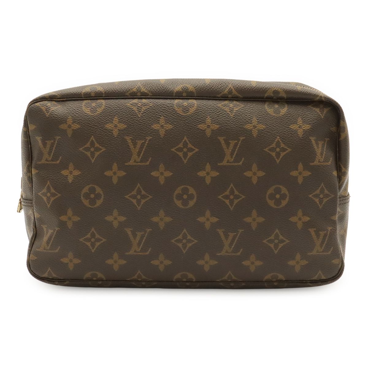 Louis Vuitton Monogram Trousse Toilet 28 Clutch Makeup Pouch Travel Multi