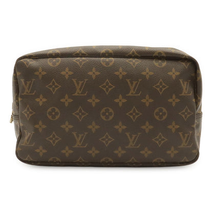 Louis Vuitton Monogram Trousse Toilet 28 Clutch Makeup Pouch Travel Multi