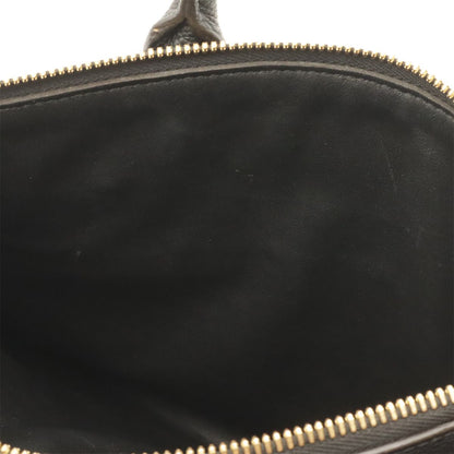 Louis Vuitton City Steamer PM 2-Way Shoulder Bag Leather Noir Black — view 8