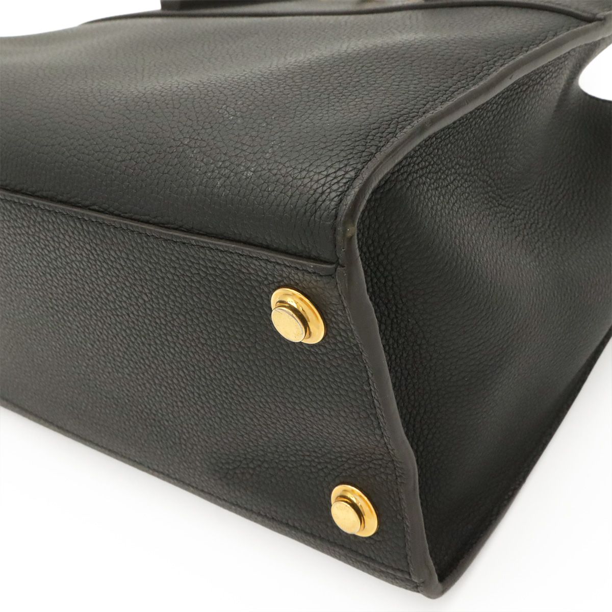 Louis Vuitton City Steamer PM 2-Way Shoulder Bag Leather Noir Black — view 3