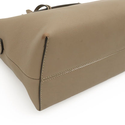 Fendi by the Way 2-Way Shoulder Bag Leather Gray Silver — view 3