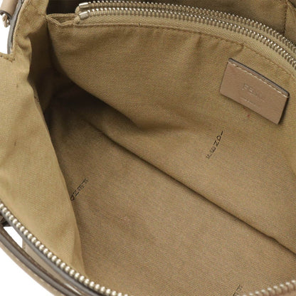 Fendi by the Way 2-Way Shoulder Bag Leather Gray Silver — view 7