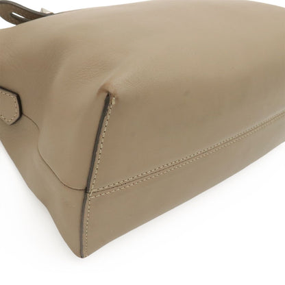 Fendi by the Way 2-Way Shoulder Bag Leather Gray Silver — view 3