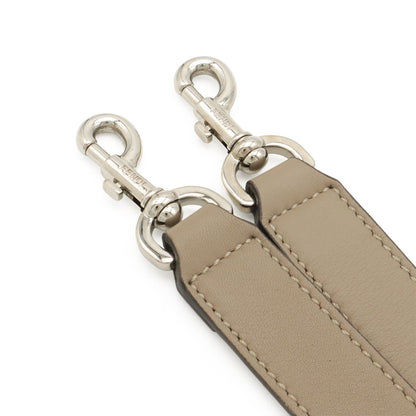 Fendi by the Way 2-Way Shoulder Bag Leather Gray Silver — view 5