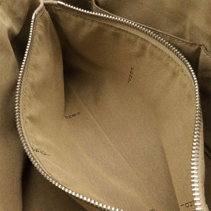 Fendi by the Way 2-Way Shoulder Bag Leather Gray Silver — view 8