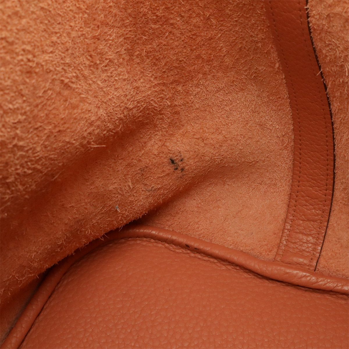 Hermes Picotin Lock 26 GM Tote Bag Taurillon Clemence Leather Rose Tea Salmon — view 7