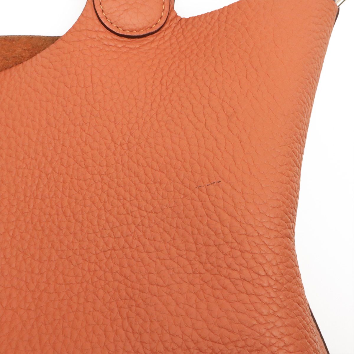 Hermes Picotin Lock 26 GM Tote Bag Taurillon Clemence Leather Rose Tea Salmon — view 4