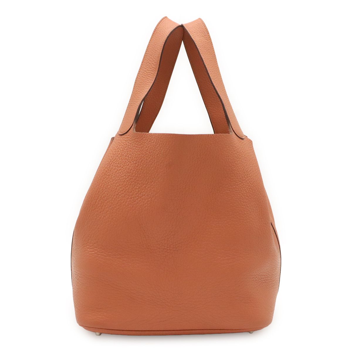 Hermes Picotin Lock 26 GM Tote Bag Taurillon Clemence Leather Rose Tea Salmon