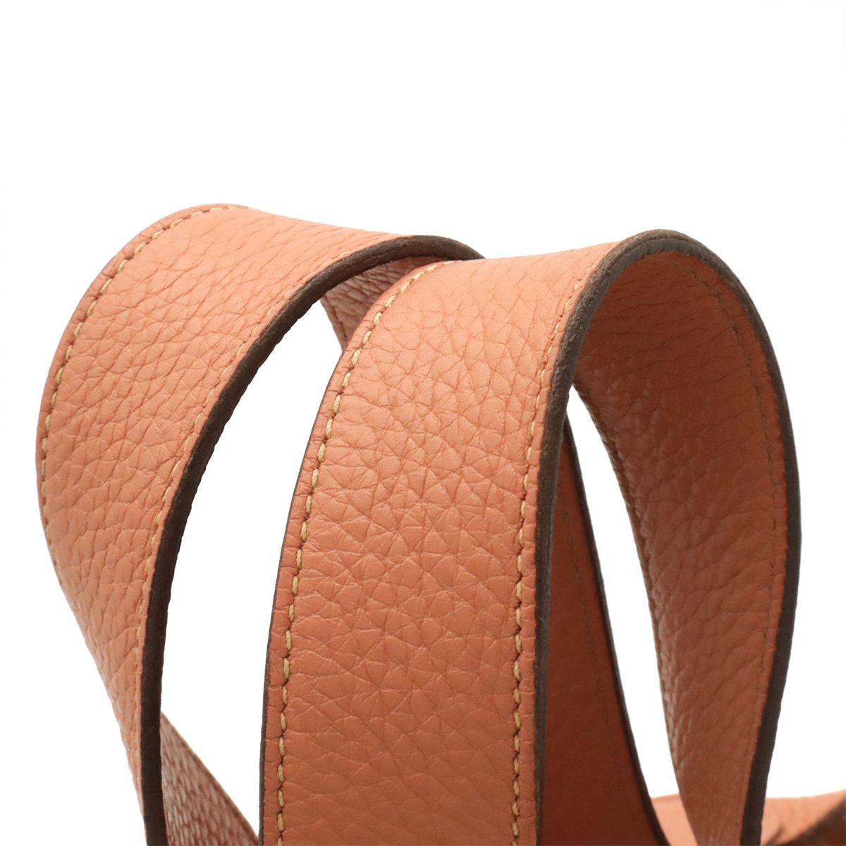 Hermes Picotin Lock 26 GM Tote Bag Taurillon Clemence Leather Rose Tea Salmon — view 5