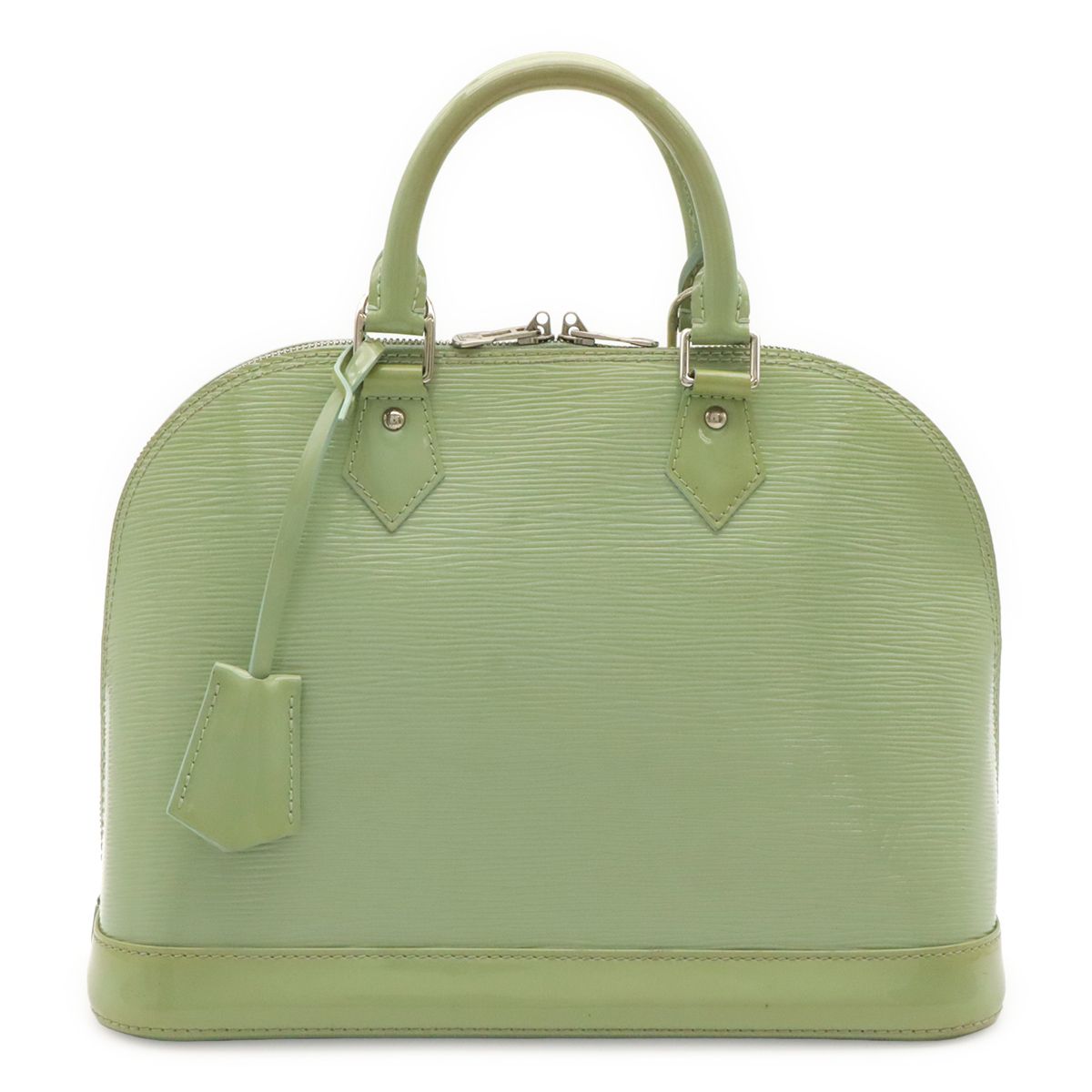 Louis Vuitton Epi Electric Alma PM Handbag Almande Mint Green Silver