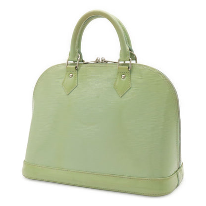 Louis Vuitton Epi Electric Alma PM Handbag Almande Mint Green Silver — view 2