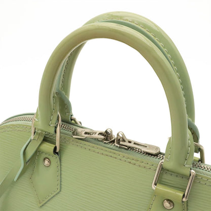 Louis Vuitton Epi Electric Alma PM Handbag Almande Mint Green Silver — view 4