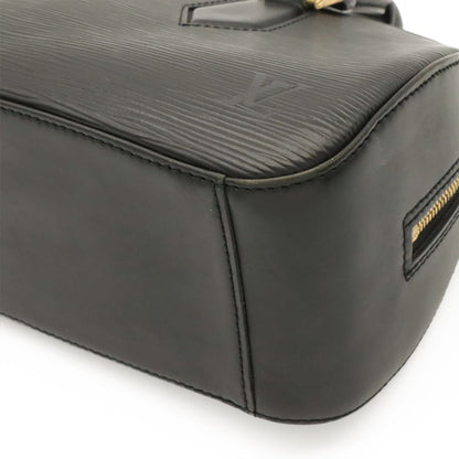 Louis Vuitton Epi Jasmine Handbag Leather Noir Black Gold — view 3