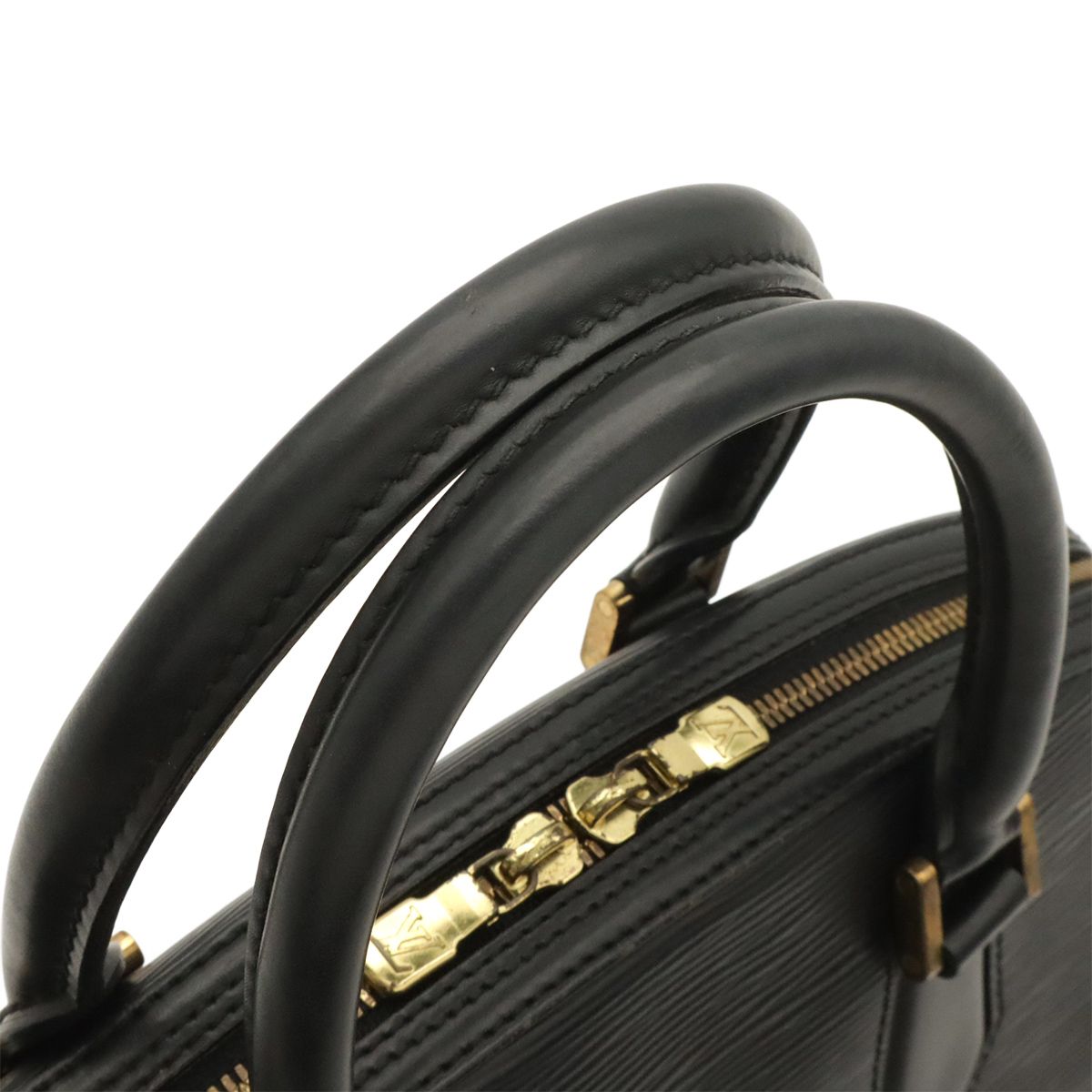 Louis Vuitton Epi Jasmine Handbag Leather Noir Black Gold — view 5